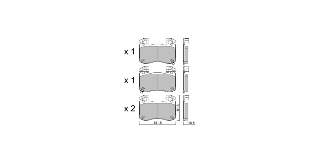 Pastillas de freno delanteras GT2i Club para KIA Stinger (CK) 3.3 T-GDi 4WD 370cv 2017-06-01- Precio Económico
